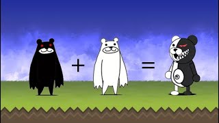貓咪大戰爭 黑白熊【にゃんこ大戦争】黒と白のクマ