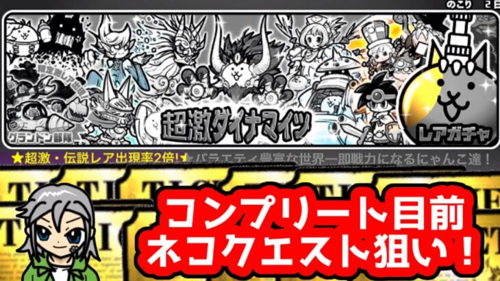 2週間ぶりのにゃんこ大戦争で、超激ダイナマイツガチャをコンプリートできるのか？【にゃんこ大戦争】