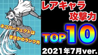 【実況にゃんこ大戦争】レアキャラ攻撃力ランキングTOP10「超激レア並みの火力を持つのは誰だ⁉」