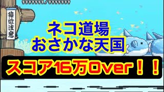 【にゃんこ大戦争】ネコ道場　おさかな天国　スコア16万Over！！