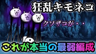 狂乱のキモネコ　これが本当の最弱編成攻略　にゃんこ大戦争　キモフェス