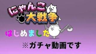 にゃんこ大戦争はじめました【にゃんこ大戦争】【ガチャ】