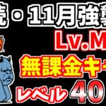 【にゃんこ大戦争】続・11月強襲！（レボリューション Lv.MAX）を無課金キャラで簡単攻略！【The Battle Cats】