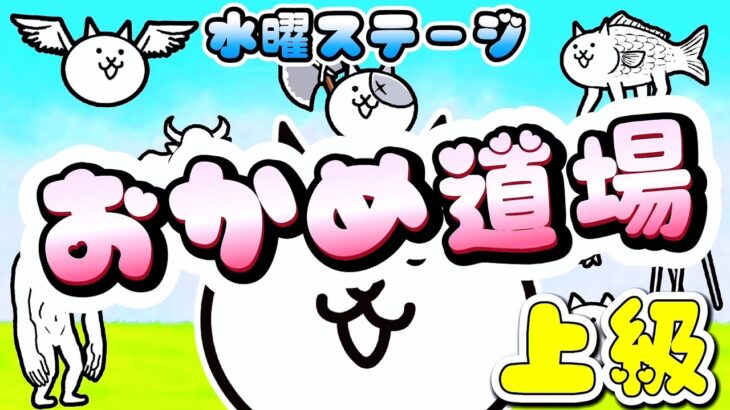 おかめ道場 上級 – 水曜ステージ #3 ┊︎ 低レベル 無課金 攻略 ┊ にゃんこ大戦争 ┊ The battle cats