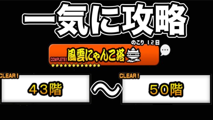 【にゃんこ大戦争】50階、あの無課金キャラが想像以上の大活躍した