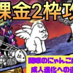 【にゃんこ大戦争】開眼のにゃんこ成人襲来！成人進化への道攻略してみた❗無課金2枠攻略！#117