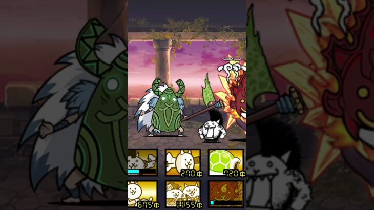 when timing is too perfect #battlecats #にゃんこ大戦争