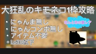 あの激レアで大狂乱キモネコ1枠攻略！！