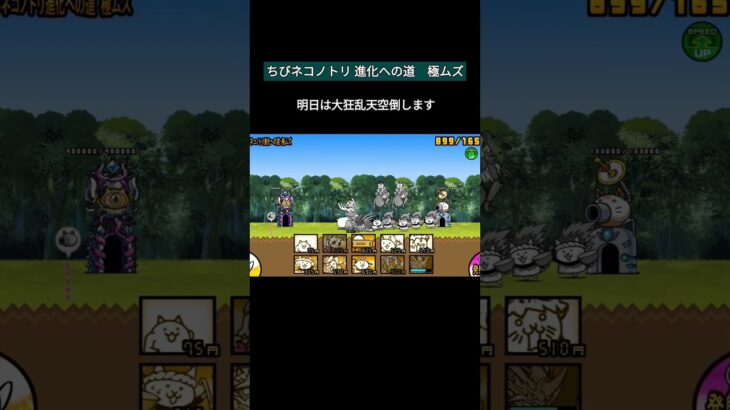 【にゃんこ大戦争 38日目】ちびネコノトリ進化への道クリア　 #にゃんこ大戦争 #ゲーム #にゃんこ大戦争初心者