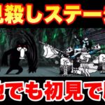 初見殺しステージに意地でも初見で勝つ　#にゃんこ大戦争　#水中洞窟の生態系　#寸止め打撃対戦