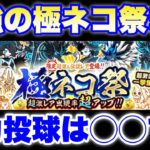 最強のガチャ「極ネコ祭」が登場！全力投球は◯◯です！　#にゃんこ大戦争