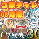 【にゃんこ大戦争】超ネコ祭でも金メダル級の引きがしたい！　24年8月超ネコ祭チャレンジ　最大30枚