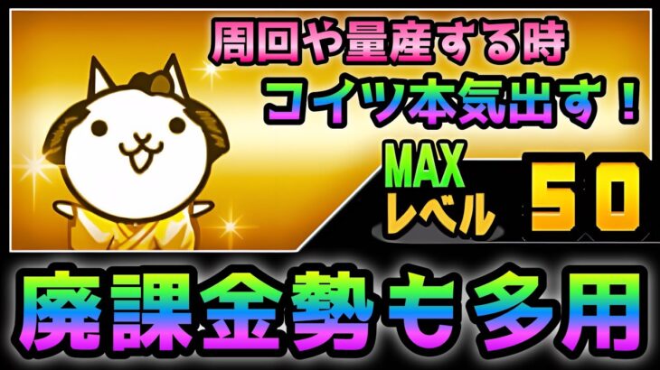 廃課金勢でも使いまくる「ネコ阿波踊り / ゴージャス」を紹介します　にゃんこ大戦争　ときめき夏祭り