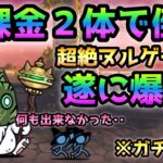 異界にゃんこ塔30階  無課金２体で仮面仙人を倒す超絶ヌルゲー技がコレです！　にゃんこ大戦争