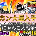 ネコカンやキャラが大量ゲットできる！！　　　　　　　にゃんこ大戦争代行！！