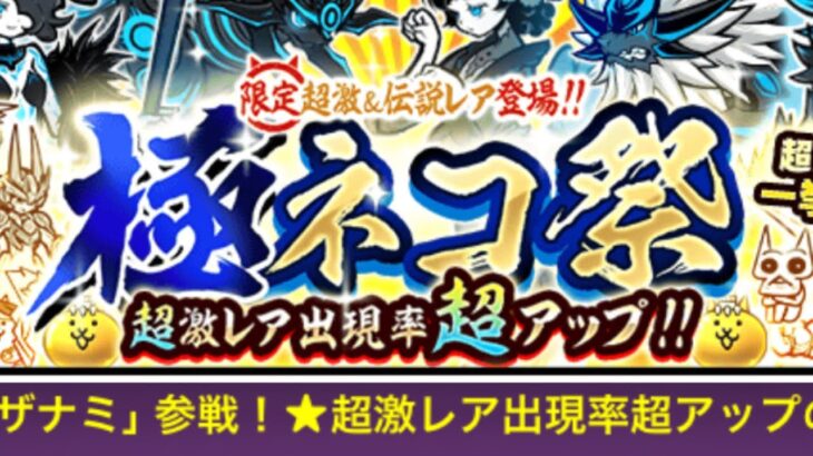 12周年で極ネコ引いたらとんでも無い結果に！？【にゃんこ大戦争】