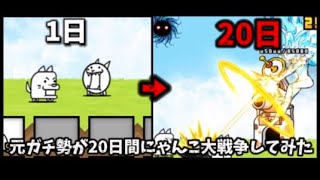 【にゃんこ大戦争】元ガチ勢が20日間ガチってみた結果。やり方も解説！