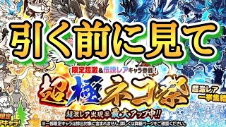 【にゃんこ大戦争】2025年の超極ネコ祭は一味違う！？無課金者の人は引く前にこの動画を絶対に見て下さい！！