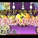 【にゃんこ大戦争】今すぐプラチナチケット5枚が欲しい人は見て。プラチナチケット5枚を最大30分で集める方法！