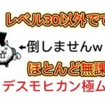 [ほぼ無課金]大狂乱のネコ降臨をレベル30くらいでボコす！ [にゃんこ大戦争]