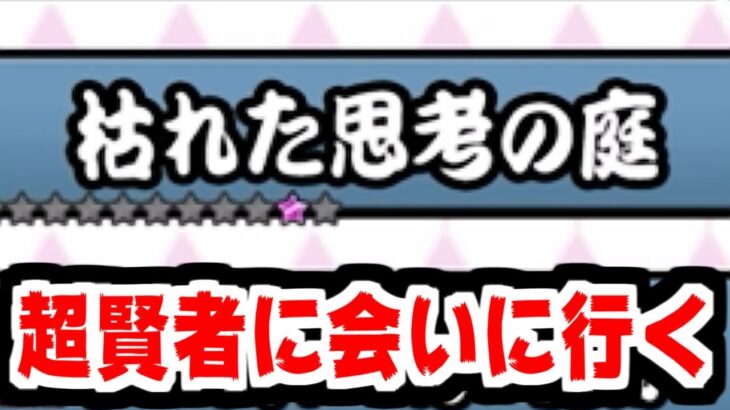 【にゃんこ大戦争】超賢者に会いたい！遂に枯れた思考の庭に挑戦する男！今回は無学なソフィスト攻略編【本垢実況Re#2071】