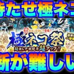 お待たせ極ネコ祭ガチャ！今回は引くべきかの判断が難しいぞ！　#にゃんこ大戦争