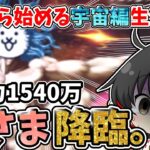 にゃんこ大戦争　宇宙編1章ラスボス【神さま】降臨！！神さまの圧倒的ステータスに絶望…【ゆっくり実況】【無課金】part8