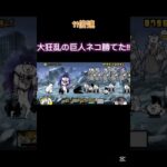 大狂乱の巨人ネコ勝てた!!【にゃんこ大戦争】#にゃんこ大戦争