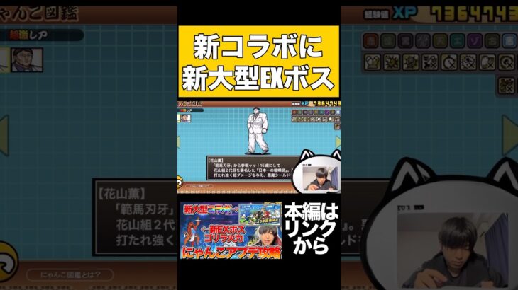 【コラボにEXボス超豪華】にゃんこ大戦争アプデがキタァァぁ！！色々情報見ていこう！！ #youtubeはじめました #ゲーム実況 #ゲーム