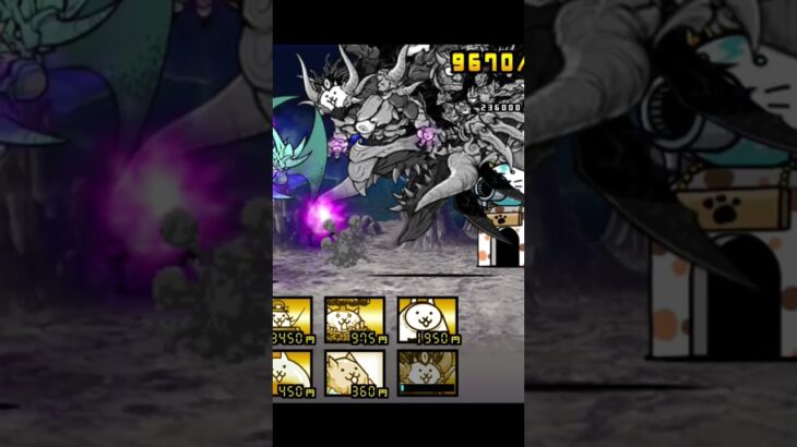 シラスVS暴走し者(暴走ネコムート)#にゃんこ大戦争 #バズれ