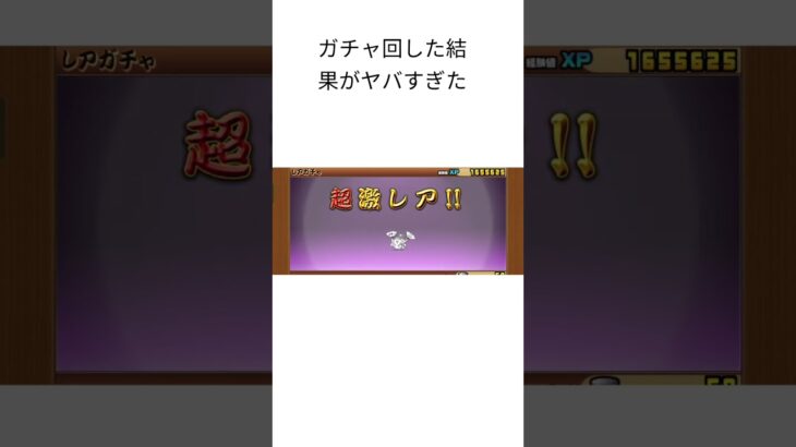 初めてのショート　にゃんこ大戦争　ガチャ #にゃんこ大戦争ガチャ
