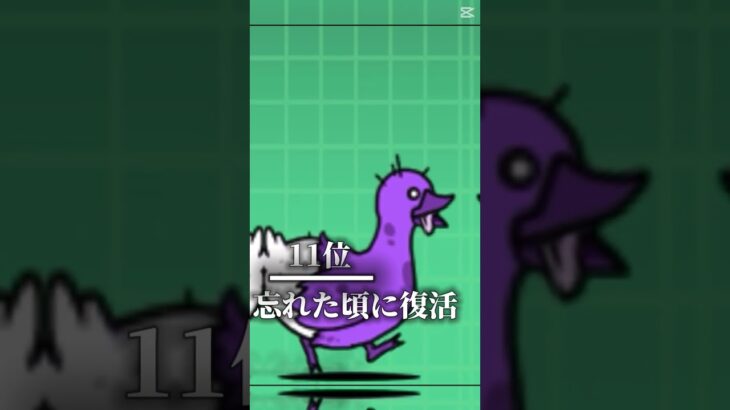 にゃんこ大戦争　嫌いな敵ランキング　#にゃんこ大戦争#ランキング
