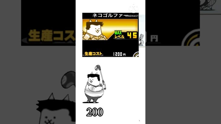 ネコゴルファーのお金の真実〔にゃんこ大戦争〕#にゃんこ民 #にゃんこ #にゃんこ大戦争 #ゲーム
