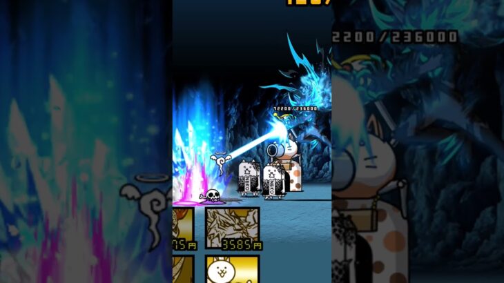 にゃんこ大戦争【みんなが選んだキャラ】のみで実践　深爪を負った夜　星3