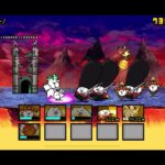 【にゃんこ大戦争】桜んぼ島「スーパーボルケーノ」星3／冠3（無課金編成）｜※編成キャラのレベルは概要欄に記載