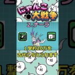 【古代の敵にはコイツ‼】無課金で手に入る最強古代対策キャラ4選!!【#にゃんこ大戦争】
