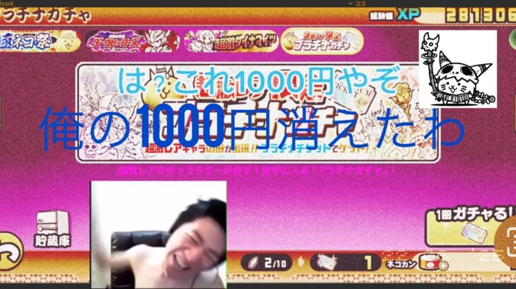 にゃんこ大戦争Part2俺の1000円が……#にゃんこ大戦争 #ガチャ神引き #微課金攻略