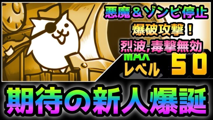 期待の新人！ガンハウザーがマジで強過ぎるぞ！　にゃんこ大戦争