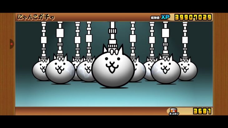 にゃんこガチャ100連回してみた！