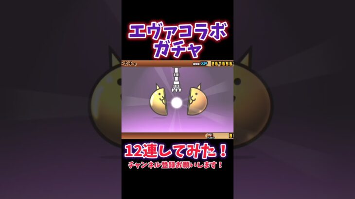 【にゃんこ大戦争】エヴァコラボ12連で超激レアが…！？#にゃんこ#エヴァンゲリオン ＃ガチャ