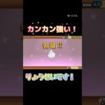 カンカン強い‼️【にゃんこ大戦争】#にゃんこ大戦争 #ゲーム #にゃんこ #初心者 #shorts