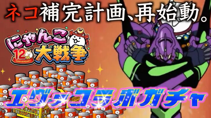 【 #にゃんこ大戦争 ライブ配信】＃２７８　エヴァゲリオンコラボきたぁ！伝説出るか？コラボガチャ引くぜ！雑談おじにゃんこ大戦争。 【最強編成】 #thebattlecats #ponos