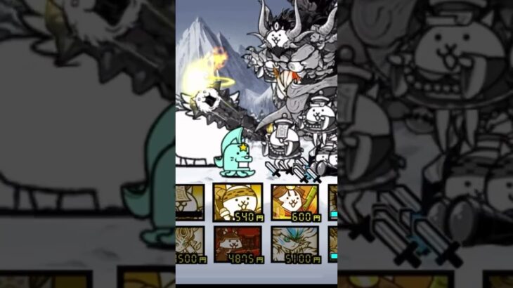 騒がしい極寒クリーム雪原 #にゃんこ大戦争 #にゃんこ #ゲーム #ヒカキン #ヒカマニ