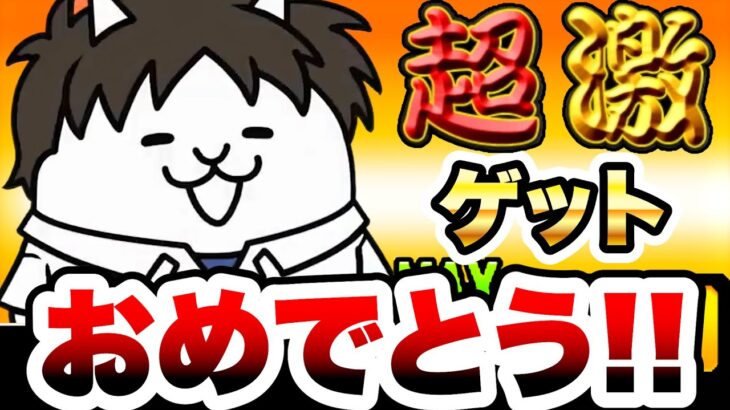 ネコシンジを当てた人おめでとう！！　にゃんこ大戦争
