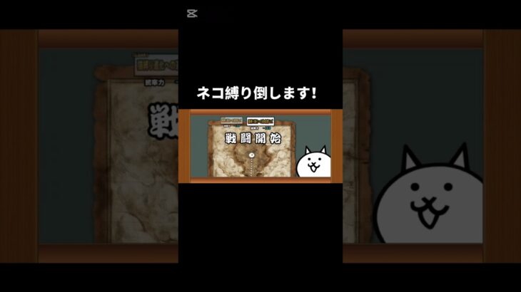 ネコ縛り進化への道攻略！#にゃんこ大戦争 #初心者