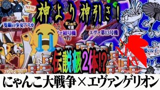 👾エヴァコラボ🎉ガチャったら⁉️🎊久しぶりの超神引き🎊新キャラゲット‼️縦型配信📱。 #にゃんこ大戦争最強キャラクター  #にゃんこ大戦争ガチャ #にゃんこ大戦争ネコ缶大量ゲット方法 #にゃんこ大戦争